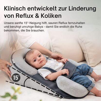 TraumWiege™ – Für Reflux, Koliken & besseren Schlaf