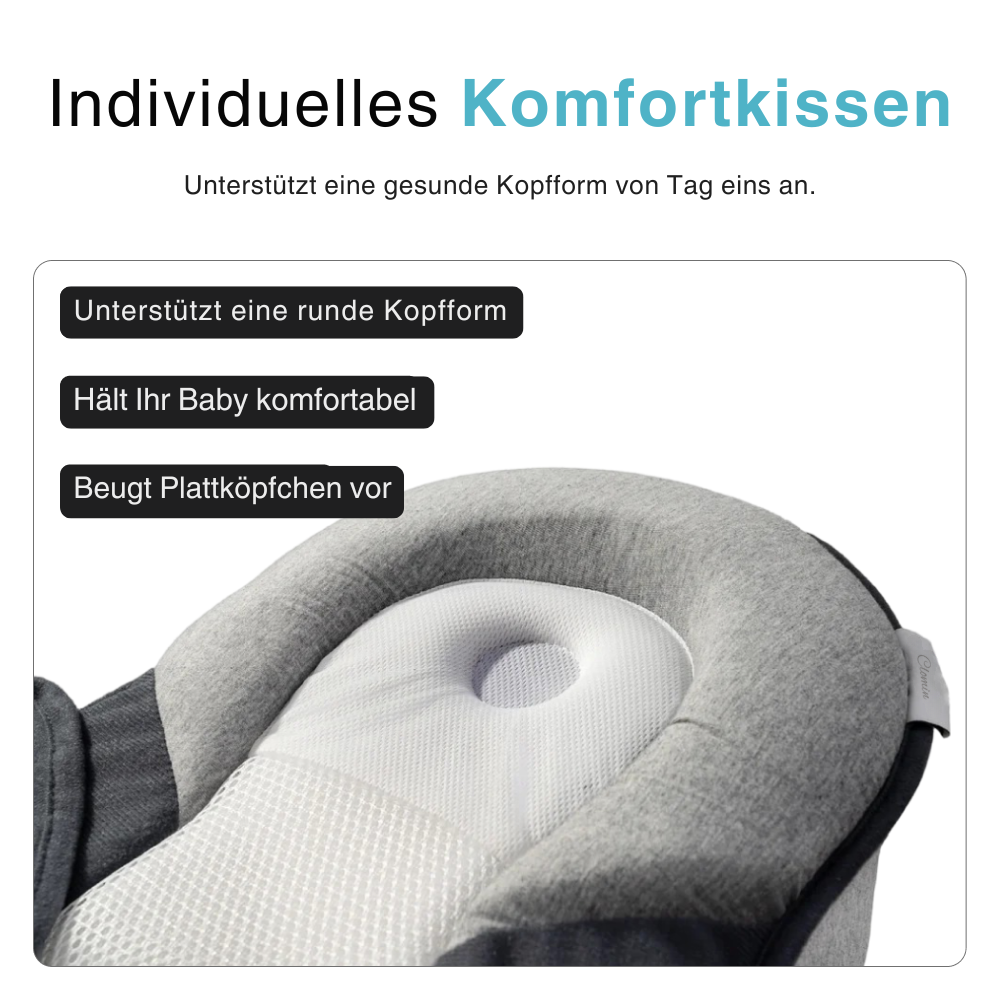 TraumWiege™ – Für Reflux, Koliken & besseren Schlaf